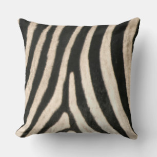 Afrikaanse zebraprint, wild, safari decor, kussen