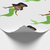 afrikaanse zeemeermin cadeaupapier (Hoek)