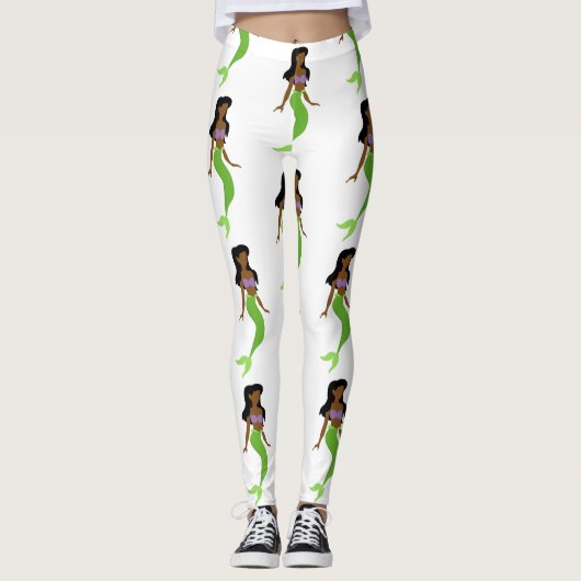 afrikaanse zeemeermin leggings (Voorkant)