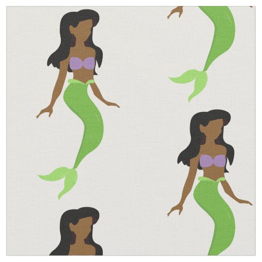 afrikaanse zeemeermin stof (Close Up)