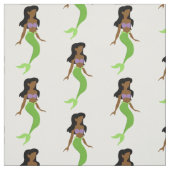 afrikaanse zeemeermin stof (Swatch)