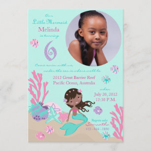 Afrikaanse Zeemeermin zesde uitnodiging op zaterda