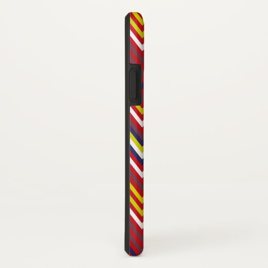 Afrikaanse Zigzag Chevron Weave Striped Pattern Case-Mate iPhone Case (Achterkant / rechts)