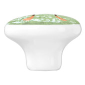 Afrikaanse zijderoute keramische knop (Zijkant)