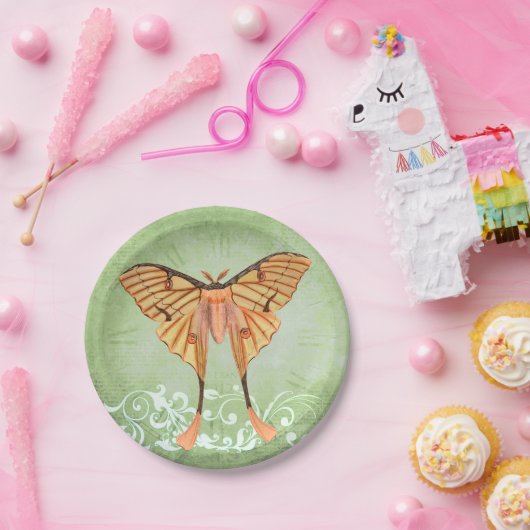 Afrikaanse zijderoute papieren bordje (Feest)