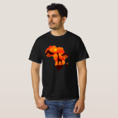 Afrikaanse Zon Heren T-Shirt (Voorkant volledig)