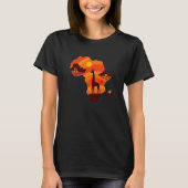 Afrikaanse Zon Vrouwen T-Shirt (Voorkant)