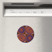 Afrikaanse zonnebloembasket magneet (Insitu (Vaatwasser))