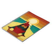 Afrikaanse zonsondergang 2009 notitieboek (Linkerzijde)