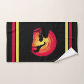 Afrikaanse zonsondergang bad handdoek (Handdoek)