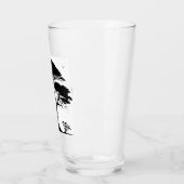 Afrikaanse Zonsondergang Boom Glas (Links)