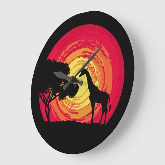 Afrikaanse zonsondergang grote klok (Hoek)