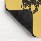 Afrikaanse zonsondergang muismat (Hoek)