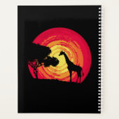 Afrikaanse zonsondergang planner (Achterkant)