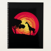Afrikaanse zonsondergang planner (Voorkant)