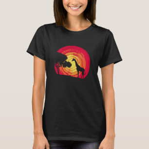 Afrikaanse zonsondergang t-shirt