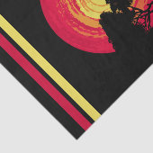 Afrikaanse zonsondergang tissuepapier (Detail)