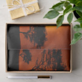 Afrikaanse zonsondergang tissuepapier (Geschenk)