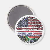 Afrikaanse Zuid-Afrika Verenigde Staten Verenigde  Magneet (Voorkant / Achterkant)