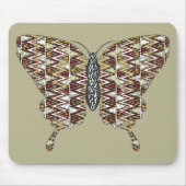 Afrikaanse zwaluwstaart mousepad muismat (Voorkant)