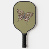 Afrikaanse zwaluwstaart pickleball paddle (Achterkant)