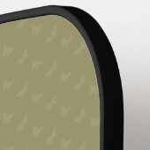 Afrikaanse zwaluwstaart pickleball paddle (Links Detail)