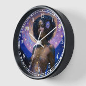 Afrikaanse zwarte godin koningin Fantasy Art C (Hoek)