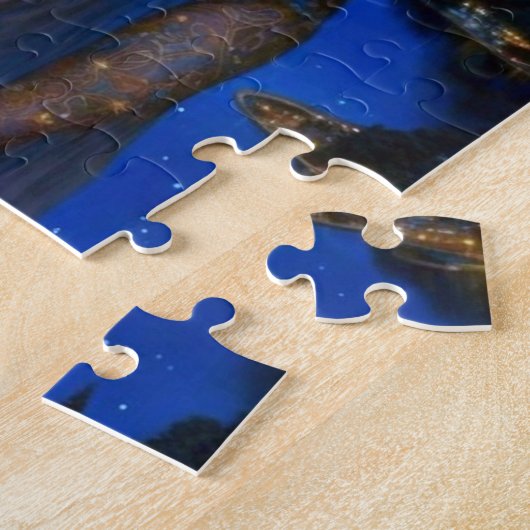 Afrikaanse zwarte godin koningin Fantasy Art J Legpuzzel (Zijkant)