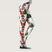 afrikaanse zwarte kerstman xmas leggings (Rechts)