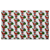 afrikaanse zwarte kerstman xmas stof (Fat Quarter)