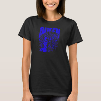 Afrikaanse zwarte Melanin-koningin Natura T-shirt