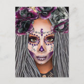 Afrikaanse zwarte vrouw Voodoo Priestsess Fantasy  Briefkaart (Voorkant)