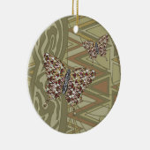 Afrikaanse Zwemstaartversiering Keramisch Ornament (Rechts)