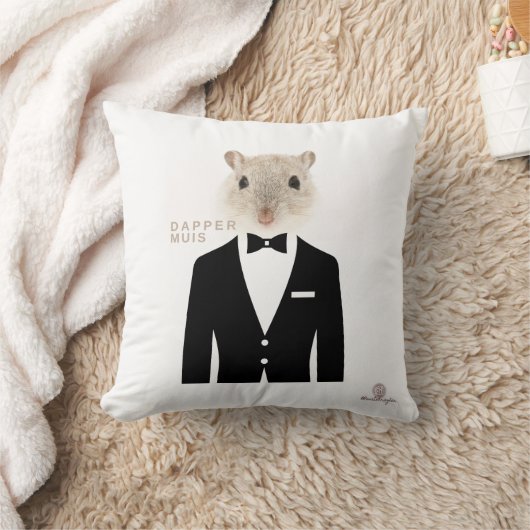 #AfrikaansIsLekker - Dapper Muis Kussen (Deken)