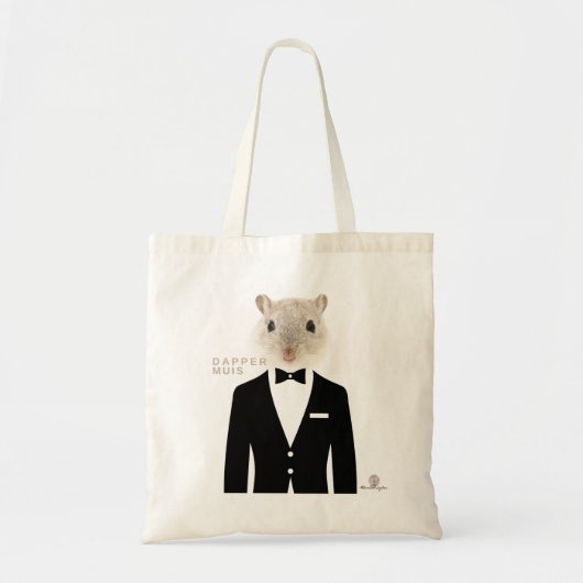 #AfrikaansIsLekker - Dapper Muis Tote Bag (Voorkant)