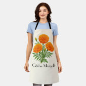 Afrikaantjes Bloemen  Schort (Gedragen)