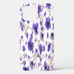 Afrikaantjes, bloemloze naadloze behang iPhone 12 hoesje