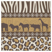 Afrikan Safari Fabric Stof (Swatch)