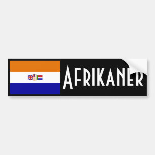 Afrikaner Bumpersticker
