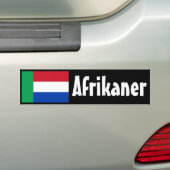 Afrikaner Bumpersticker (Op auto)