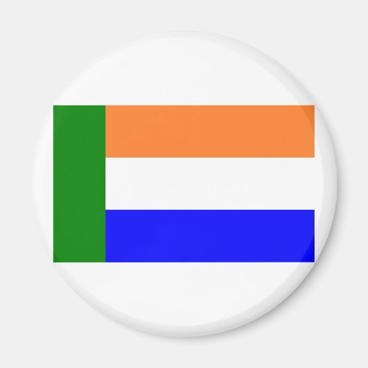 Afrikaner Vryheidsvlag, Zuid-Afrika Magneet (Voorkant)