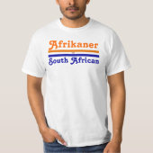Afrikaner/Zuid-Afrika T-shirt (Voorkant)