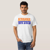 Afrikaner/Zuid-Afrika T-shirt (Voorkant volledig)