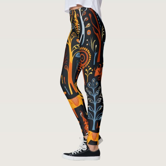 Afrikanischem Flair Leggings (Links)