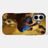 Afrikanischer Wildhund Art Case-Mate iPhone Case (Achterkant (horizontaal))