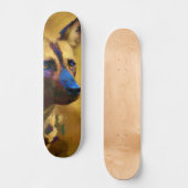 Afrikanischer Wildhund Persoonlijk Skateboard (Voorkant)