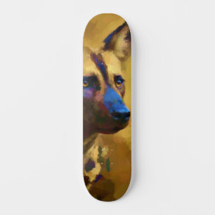 Afrikanischer Wildhund Persoonlijk Skateboard