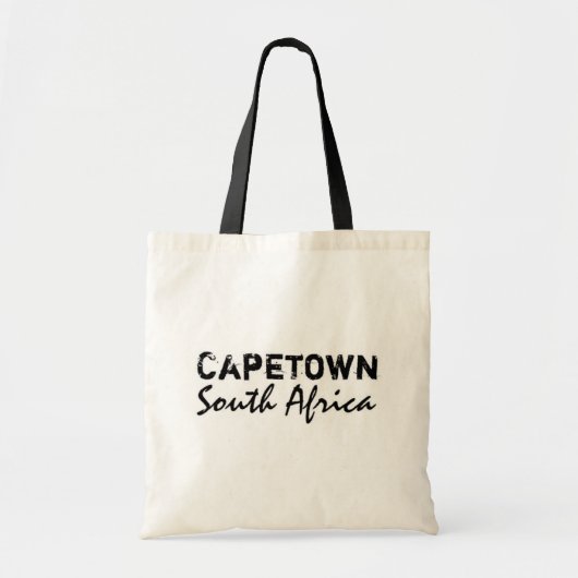 Afrikankoko Custom Capetown, Zuid-Afrika Tote Bag (Voorkant)