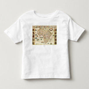 AfrikaPanoramische KaartAfrika 2 Kinder Shirts