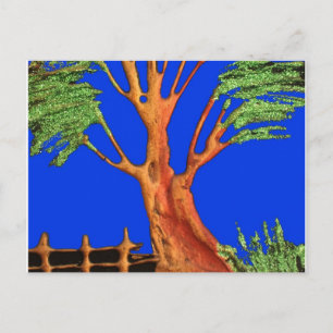 Afrika's Acacia Beauty: Serengeti Serenity. Briefkaart